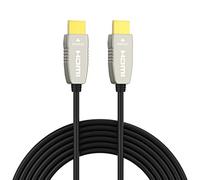 RUIPRO Câble HDMI 2.0b fibre optique, 4K@60Hz, HDR, ARC, ultra-fin, 20 m