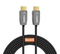RUIPRO Câble HDMI 2.1 fibre optique, 48Gbps, 8K60, 4K120, HDR, eARC, 10 m