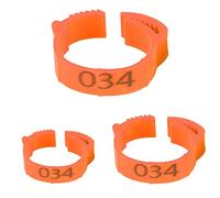 Ruiqas Anneaux réglables pour pattes de poulet avec chiffres de 1 à 200 pour pigeon, poussin, bantam, canard et oie