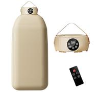 Ruiqas Mini-sèche-linge avec Pompe à Chaleur, 1-7H Timer & Télécommande, Stérilisation UV, Portable für Reise/Wohnheim/Camping