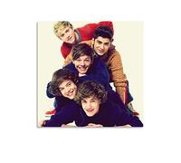 RUIQIU Poster One Direction This Is Us - Toile décorative murale pour salon, chambre à coucher - 30 x 30 cm
