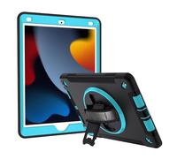 RuiRdot Etui Antichoc Compatible avec l'iPad 9ème génération, étui de Protection avec Support Rotatif/Courroie pour iPad 7/8/9 10.2 Pouces/ipad Air 3/iPad Pro 2017 (R01)