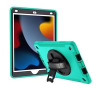 RuiRdot Etui Antichoc Compatible avec l'iPad 9ème génération, étui de Protection avec Support Rotatif/Courroie pour iPad 7/8/9 10.2 Pouces/ipad Air 3/iPad Pro 2017 (R03)