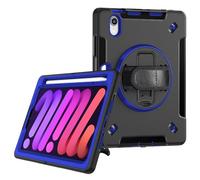 RuiRdot Etui Antichoc Compatible avec l'iPad Mini 6,Etui de Protection avec Support pivotant à 360°/Sangle à Main/Sangle d'épaule pour iPad Mini 6ème génération 8.3 Pouces (R09)