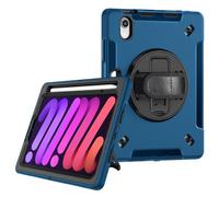 RuiRdot Etui Antichoc Compatible avec l'iPad Mini 6,Etui de Protection avec Support pivotant à 360°/Sangle à Main/Sangle d'épaule pour iPad Mini 6ème génération 8.3 Pouces (R08)