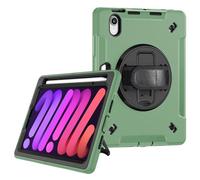 RuiRdot Etui Antichoc Compatible avec l'iPad Mini 6,Etui de Protection avec Support pivotant à 360°/Sangle à Main/Sangle d'épaule pour iPad Mini 6ème génération 8.3 Pouces (R07)