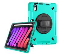 RuiRdot Etui Antichoc Compatible avec l'iPad Mini 6,Etui de Protection avec Support pivotant à 360°/Sangle à Main/Sangle d'épaule pour iPad Mini 6ème génération 8.3 Pouces (R03)