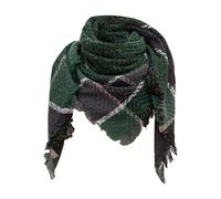 RUIRUILICO Echarpe à Carreaux Foulard Châle Coton Femme pour Automne Hiver 2023 Mode Gris Châle Elegant Femmes Foulard Châle pour Femmes Chic Scarf