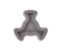 ruiruiNIE 2 Pièces 17mm Four À Micro-Ondes Plateau Vinyle Guide de Support De Coupleur Support Plateau Axe