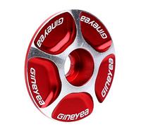 ruiruiNIE Bouchon de Tige supérieure de Casque pour vélo, Aluminium sans Fil Route VTT vélo Tige Accessoires Casque Couvercle supérieur