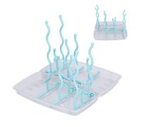 RUIRUIY Étendoir à biberon, égouttoir à biberon, sèche-biberon Pliable, Porte-biberon pour tétines, Tasses et Accessoires de biberon, Style Japonais