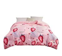 Ruiseawing Couette légère en Duvet d'oie Luxueux pour lit King Size, enveloppe 100% Coton, Couette Ultra Douce | Literie de qualité hôtelière Haut de Gamme (Couleur 1 220 x 240 cm, 4 kg)