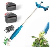 Ruiseawing Désherbeur électrique à long manche pour pissenlits 21 V avec 2 batteries, facile à désherber, idéal pour la pelouse et le jardin.