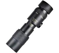 Ruiseawing Jumelles portables haute puissance 10-300 x 40 - Télescope monoculaire à zoom élevé avec lentille prismatique BAK4 avec adaptateur pour smartphone et trépied pour adultes l'observation des