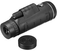 Ruiseawing Jumelles portables haute puissance 40 x 60, monoculaire compact avec objectif prisme BAK4 avec boussole, adaptateur pour smartphone et trépied