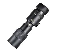 Ruiseawing Télescope monoculaire portable pour smartphone, 4k 10 300 x 40 mm, téléobjectif zoom puissant HD monoculaire f