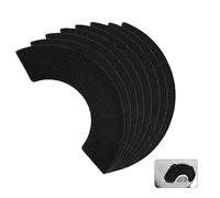 Ruisenda 8 Pack Activated Carbon Filters, Pre-Cut Cat Litter Box Filter Replacement Filters to Absorb Odors & Controls Moisture