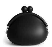 Ruispeed Portefeuille à monnaie pour femme - Petit porte-monnaie en silicone avec fermoir à baiser pour pièces, clés, rouge à lèvres et écouteurs - Mini pochettes mignonnes pour monnaie,