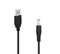 RUITEXUN Câble USB vers DC 3,5 mm, 1 m/3,3 ft 5 V CC Cordon d'alimentation USB mâle vers DC 3,5 mm x 1,35 mm mâle Jack Jack Adaptateur Connecteur Câble de charge