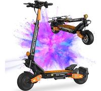 Ruitoo T2 Master Trottinette Électrique, Autonomie Max 60-65KM, Double Moteur, Batterie 52V 20.8Ah, Pneus Tout-Terrain 10 Pouces, 3 Mode de Vitesse, Affichage Intelligent, Facile à Plier