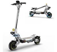 Ruitoo T3 Max Trottinette Électrique Adulte, 2 Moteur Puissant, Batterie 60V 28.6Ah, Autonomie Max 75-85KM, Pneus Tout-Terrain 10.5 Pouces, 3 Modes De Vitesse, Écran Intelligent