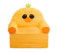RUITOTP Chaise de lit Pliable pour Enfants, Rebourage d'Eponge pour Enfants, 2 en 1 Peluche Pliable Fauteuil Dessin Animé Mignon Housse de Canapé Paresseux (Seule la Housse du Canapé)