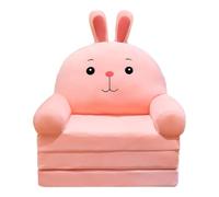 RUITOTP Chaise de lit Pliable pour Enfants, Rebourage d'Eponge pour Enfants, 2 en 1 Peluche Pliable Fauteuil Dessin Animé Mignon Housse de Canapé Paresseux (Seule la Housse du Canapé)