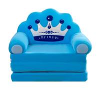 RUITOTP Chaise de lit Pliable pour Enfants, Rebourage d'Eponge pour Enfants, 2 en 1 Peluche Pliable Fauteuil Dessin Animé Mignon Housse de Canapé Paresseux (Seule la Housse du Canapé)