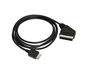 RUITROLIKER 6Ft SCART RGB Câble Péritel AV TV Cord pour Playstation PS1 PS2 PS3 Console (Not for HDMI)