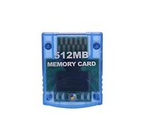 RUITROLIKER Carte mémoire Clair Bleu 512M Memory Card Haute Vitesse avec Gamecube Wii NGC