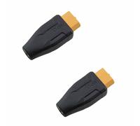 Ruiwaer Lot de 2 adaptateurs XT60 vers DC 5,5 x 2,1 mm adaptés pour les modèles d'avions de démarrage, alimentation et stockage d'énergie