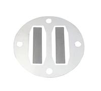 Ruiwaer Lot de 3 joints de culasse de compresseur d'air pneumatique central pour port de fret - Argent