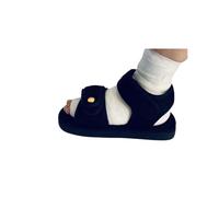 RUIXIA Chaussure Postopératoire Chaussure de Plâtre Chaussure Bout Ouvert pour Pied Blessé Entorse Chaussure Ouverture Large pour Le Pied de Plâtre Protection de Plâtre Soutien du Pied