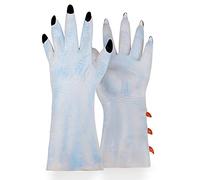 RUIXIA Gants Terrible Halloween Gants de Diable Adulte Gants de Griffe de Monstre Horrible Halloween Gants d'Horreur pour Déguisement Halloween Cosplay Carnaval