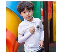 RUIXIA Manchette Anti UV pour Enfant Manchons Anti Soleil Refroidissement pour Enfant Manchons de Bras Protection Solaire pourCyclisme Football Pêche Activités en Plein Air