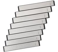 Ruixin Pro Lot de 8 pierres à aiguiser diamant pour aiguiseur de couteaux Ruixin Pro RX-008 RX-009 à angle fixe avec base : grain 100/200/500/800/1000/1500/2000/3000