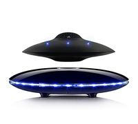 RUIXINDA Enceinte Bluetooth en lévitation magnétique avec base de lumières LED, rotation à 360 degrés, haut-parleurs flottants sans fil pour décoration de maison, bureau, gadgets technologiques,