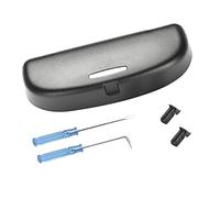 RUIYA Compatible avec BMW X1 X3 X5 X7 3er 5er 6er 7er Étui à Lunettes de Voiture, Lunettes de Soleil Boîte Rangement Lunette Case de Rangement de Lunettes Porte Lunette BMW X1 Accessoires