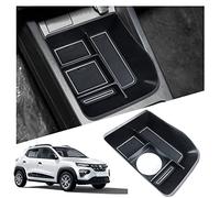 Ruiya Compatible avec Dacia Spring Electric 2022-2024 2025 Accoudoir Boîte de Rangement, Plateau de Rangement de la Console Accessoies Spring Electric Boîte de Rangement pour Console accoudoir
