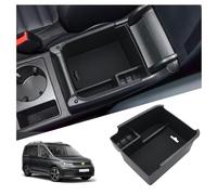 Ruiya Compatible avec VW Caddy 2020-2024 2025 Accoudoir Boîte de Rangement, Plateau de Rangement de la Console Boîte de Rangement pour Centrale accoudoir VW Caddy Accessoire