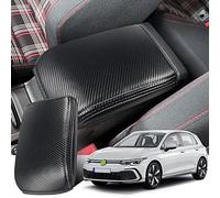 Ruiya Compatible avec VW Golf 8 MK8 GTI GTD GTE 2020-2024 2025 Housse d'accoudoir Central , Couvercle de boîte d'accoudoir Golf 8 Accessoire Étui de Protection Console Centrale Protection d'accoudoir