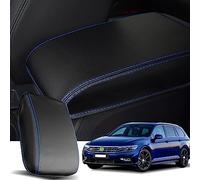 Ruiya Compatible avec VW Passat B8 Valiant 2015-2023 Housse d'accoudoir Central,Couvercle de boîte d'accoudoir Étui de Protection Console Centrale Protection d'accoudoir Accessoire VW Passat
