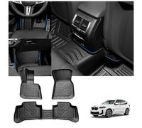 Ruiya pour BMW X3 G01/Facelift/xDrive 20 xDrive 30 2017-2024 Tapis de Sol, Résistants Tapis de Sol 3D TPE Tapis de Protection BMW X3 G01 Tapis de Sol en Caoutchou BMW X3 Accessoires