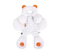 Ruiyan Réducteur Universel Bassinet Siège Support pour Le Cou 2 en 1 Réversible Poussette Coussin Soutien de Voiture Amovible Oreiller Réglable Façonner Oreiller pour Tête Corps Protection (S)