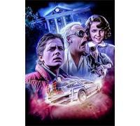 RUIYANMQ 1000 Pieces Back Future Retro Classic Film Posters Jigsaw Puzzle for Jouets Éducatifs pour Familles D'Adultes Qw445Zp