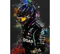 RUIYANMQ 1000 Pièces Puzzle - F1 Classic Racings - Colourful Abstract Affiches - Jouets Éducatifs Puzzle pour Adultes - Jouets Personnalisés pour Adultes - Ex26Zx