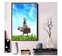 RUIYANMQ Poster Et Imprimés Violet Evergarden Anime Art Mural Tableaux Salon Décoratif Décoration intérieure Fd140Sz 40X60Cm Sans Cadre