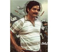 RUIYANMQ Puzzle 1000 Pièces Pablo Escobar Affiches De Films Rétro pour Adultes Jouets Éducatifs Puzzles Qz323Yk