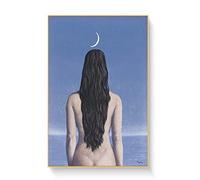 RUIYANMQ Puzzle 1000 pièces René Magritte Reproduction d'œuvre d'art surréaliste Affiche Bois Jouets Adultes Jeu de décompression Jq400Mk