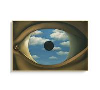 RUIYANMQ Puzzle 1000 pièces René Magritte surréalisme Reproduction d'œuvre d'art Affiche Bois Adulte Jouet Jeu de décompression Jq398Mk